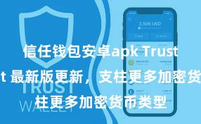 信任钱包安卓apk Trust Wallet 最新版更新，支柱更多加密货币类型